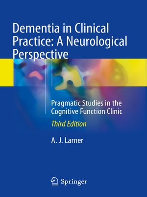 cover image of Dementia in Clinical Practice